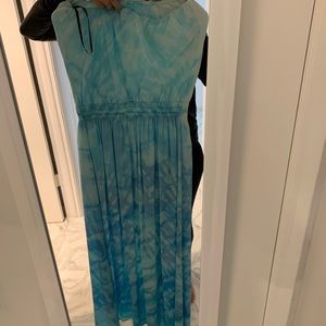 Strapless maxi dress